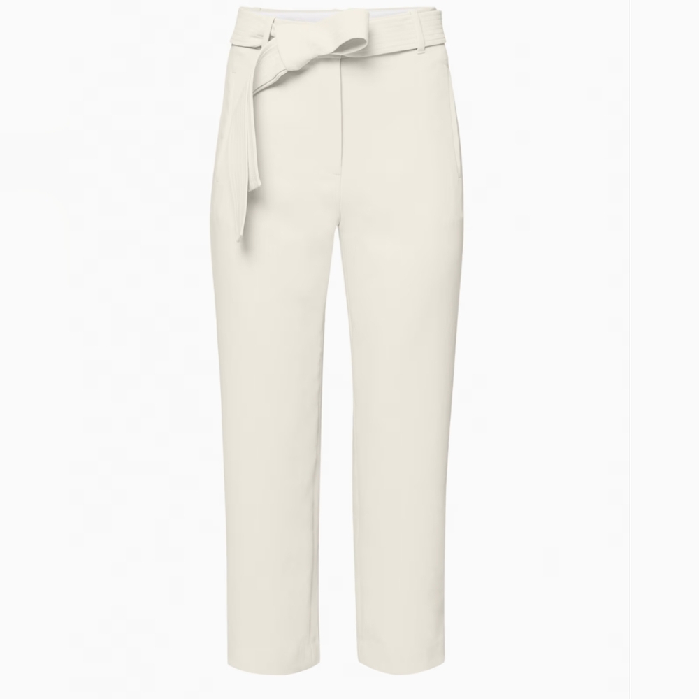 Wilfred Tie Front Crepe Pants